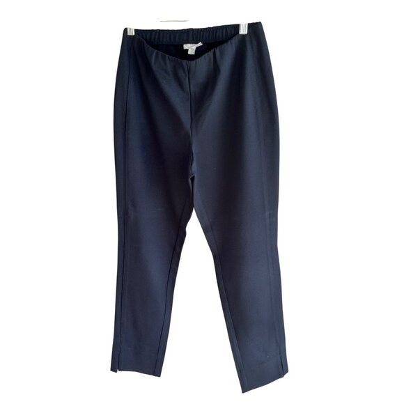 L.L. Bean Womens Ponte Slim Leg Pants XS Black 86m - Picture 1 of 10